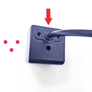 correct direction of backup camera