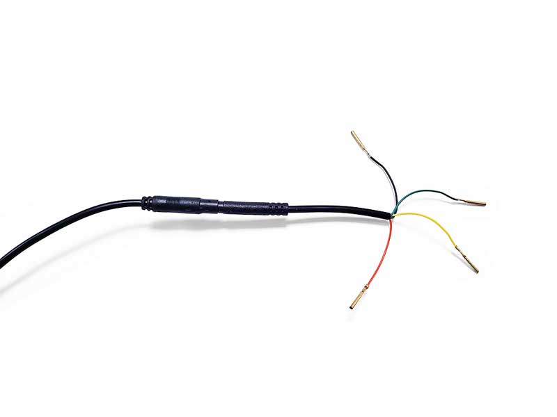 Connect the Cable Adapter (male) to 4-PIN connector