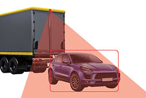 EV-1010MHQ-BSD-TC-MAX-DVR-BSD Blind Spot Monitor Backup Camera System - Motor Vehicle Detection