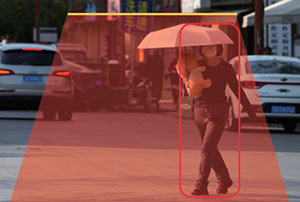 EV-130AI-TC-MAX: Stand Alone BSM Camera - Front View Detection