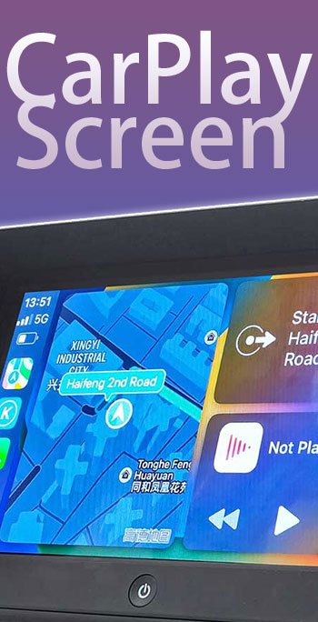 VoxPicks CarPlay Screen Android Screen Compatible Backup Camera System Banner Image