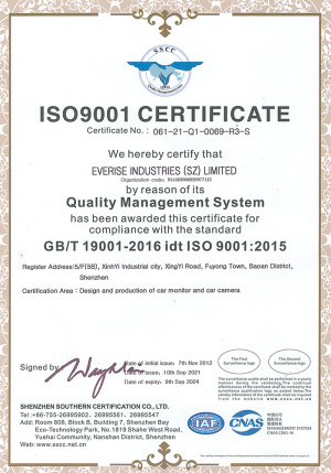 VoxPicks Certificates ISO 9001:2015